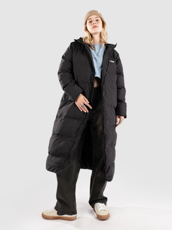 Santa Cruz Strip Long Quilted Jacke