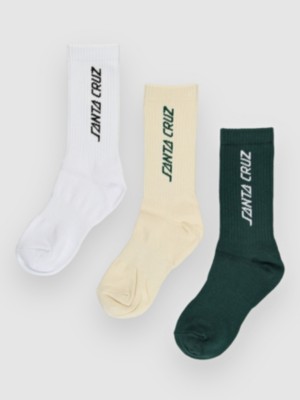 Santa Cruz BT Strip 3 Pack Socken assorted fa24 kaufen