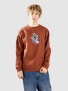 Santa Cruz Screaming Scratched Hand Strip Sweater