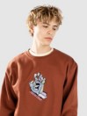 Santa Cruz Screaming Scratched Hand Strip Sweater