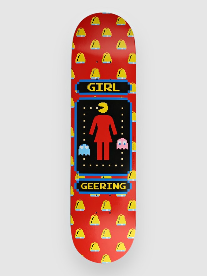 Girl Geering Pac-Man 8" Skateboard deck