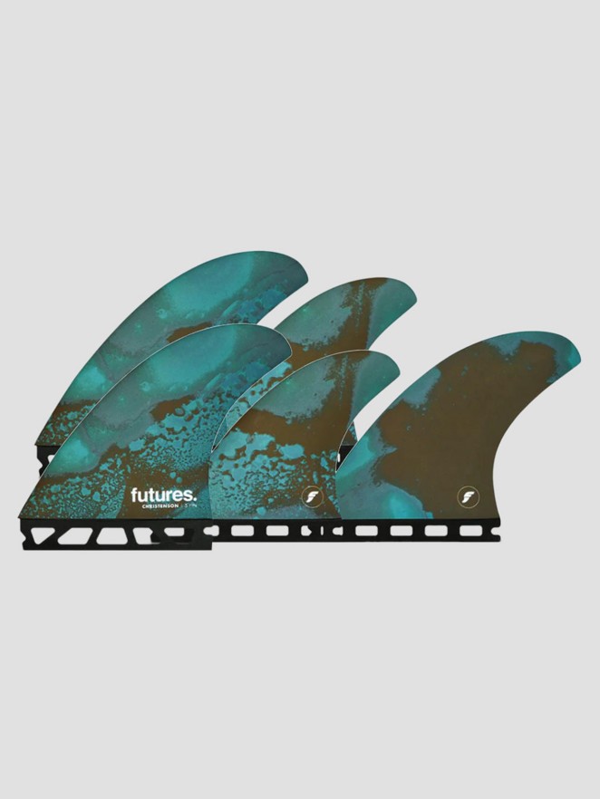 Futures Fins Quad Thruster 5 Christenson Honeyc Vin Set