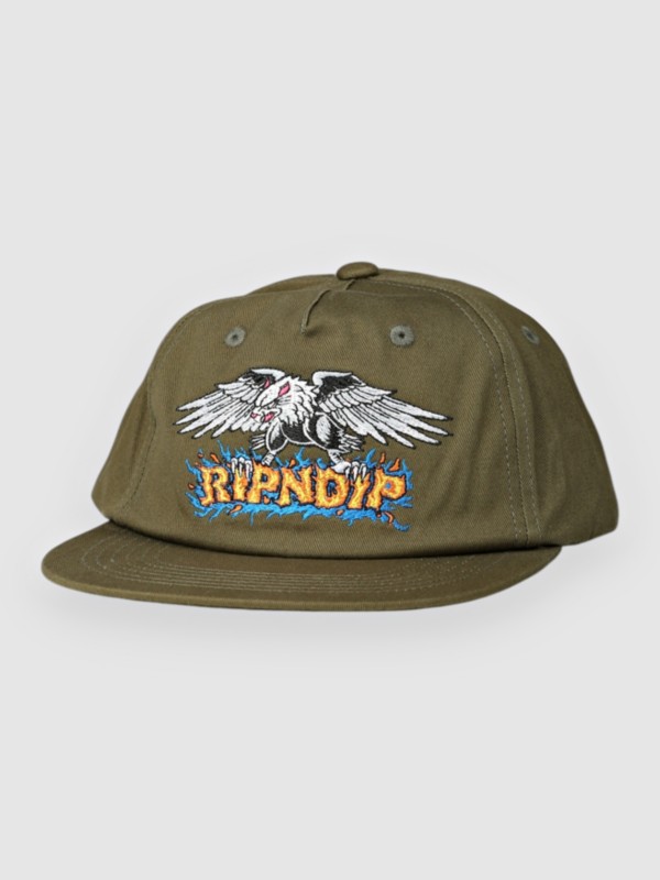 RIPNDIP Birdy Snapback Cap dark olive