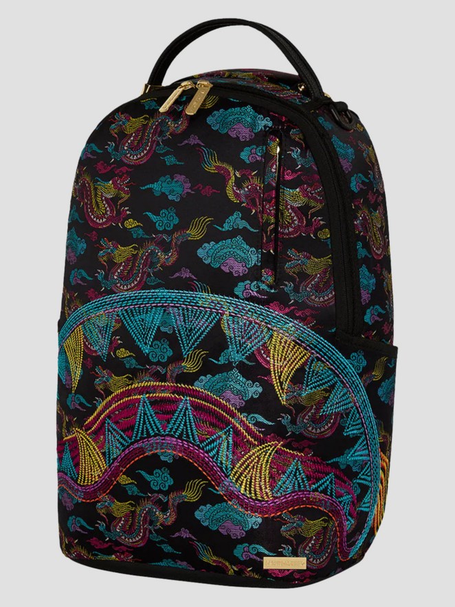 Sprayground Embroidered Dragons Dlx Zaino