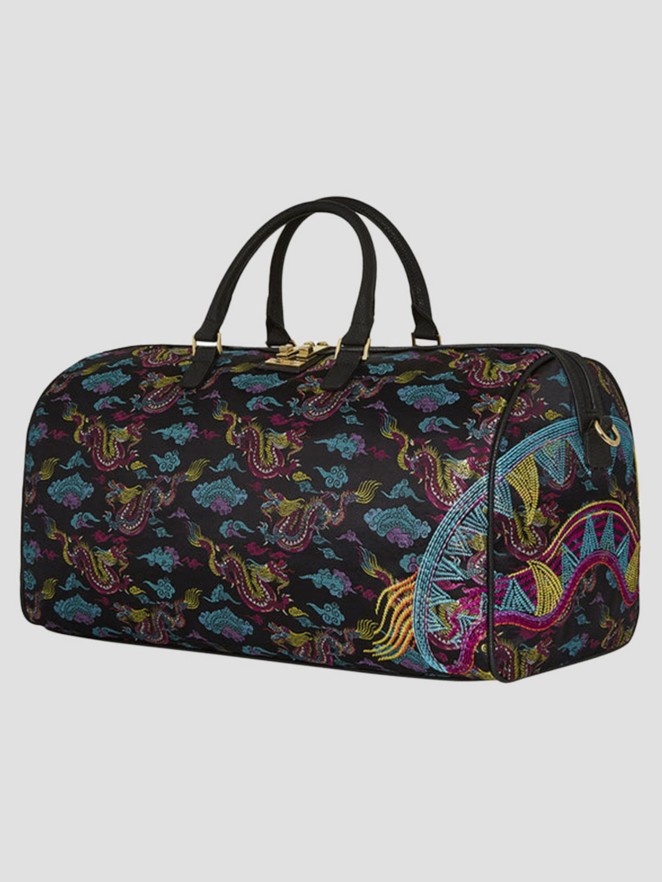 Sprayground Embroidered Dragons Duffle Reistas