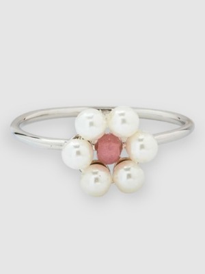Bitty Pearl Flower Ring