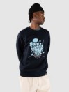 Blue Flowers Inner Thoughts Sweater