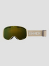 Sinner Olympia Matte Light Grey Goggle