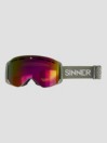 Sinner Olympia Matte Moss Green Goggle