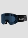 Sinner Pine Matte Black Snowboardové brýle