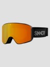 Sinner Aura Matte Black Snowboardové brýle