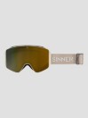 Sinner Aura Matte Light Grey Goggle