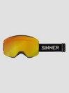 Sinner Snowflake Matte Black Laskettelulasit