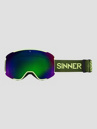 Sinner Snowflake Matte Green Briller