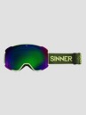 Sinner Snowflake Matte Green Briller