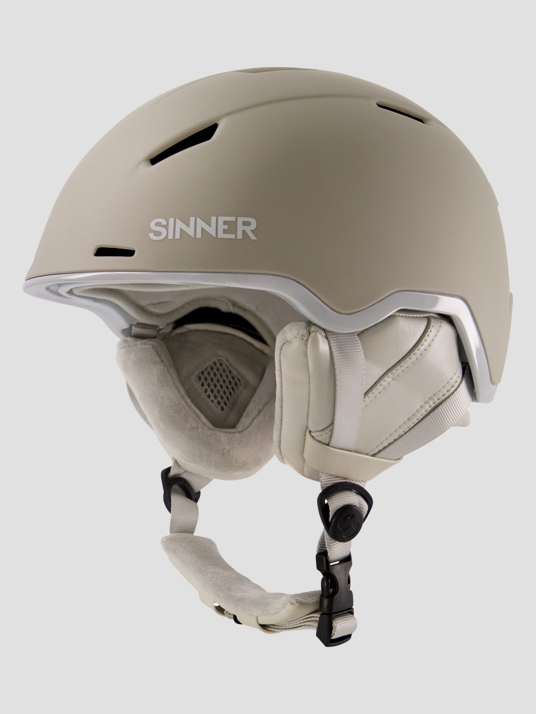 Sinner Snowmass Helm matte light grey