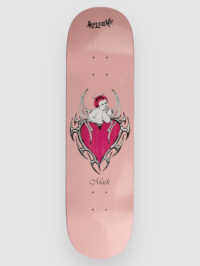 Welcome Cupid On Island Pink 8.38″ Skateboard Deck
