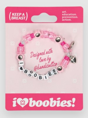 I Love Boobies Kandi Bigiotteria