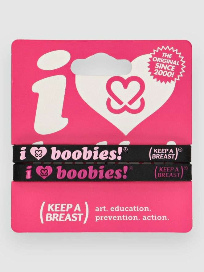 Keep a Breast I <3 Boobies Minis 2Pack Bijoux