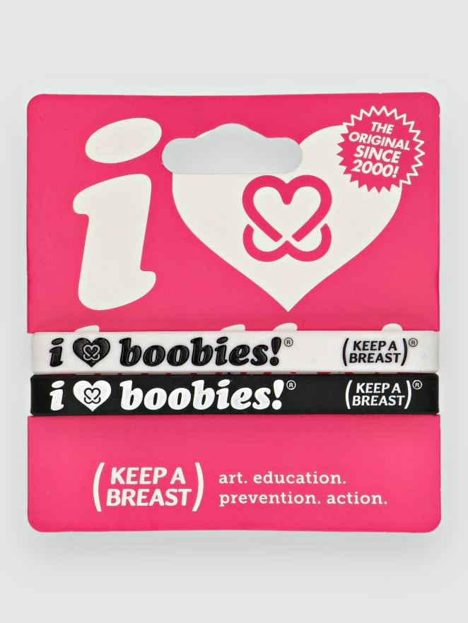 Keep a Breast I <3 Boobies Minis 2Pack Jewellery