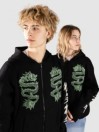 Smile And Wave Double Happiness Zip Hoodie