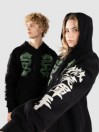 Smile And Wave Double Happiness Zip Hoodie