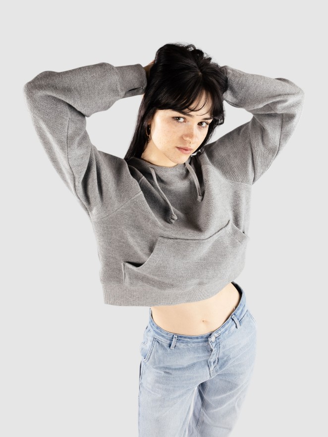 Ninth Hall Boxy Crop Reverse Terry Hoodie