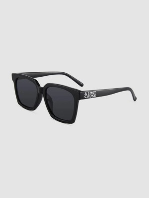 Framed Black Sonnenbrille