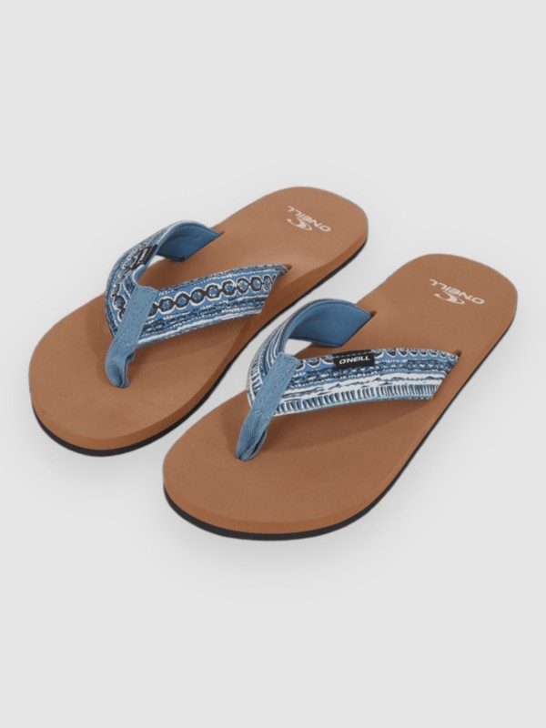 O'Neill Fabric Sandalen blue pressed lines
