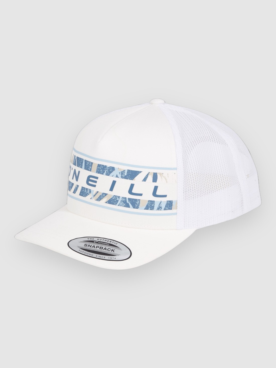 O'Neill Flower Trucker Cap snow white