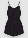 O'Neill Thin Strap Buttoned Romper Jumpsuit