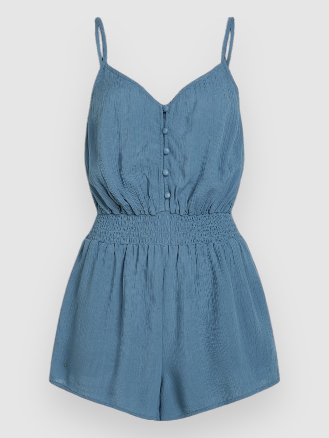 O'Neill Thin Strap Buttoned Romper Jumpsuit