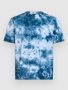 blue tie dye print