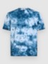 blue tie dye print