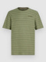 green cali tee stripe