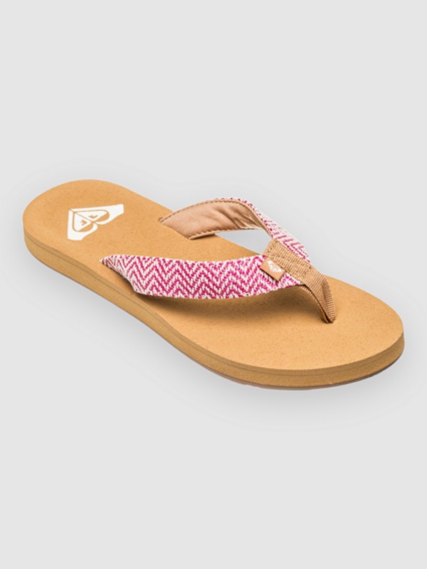 Roxy Porto Raffia Ii Sandalen raspberry