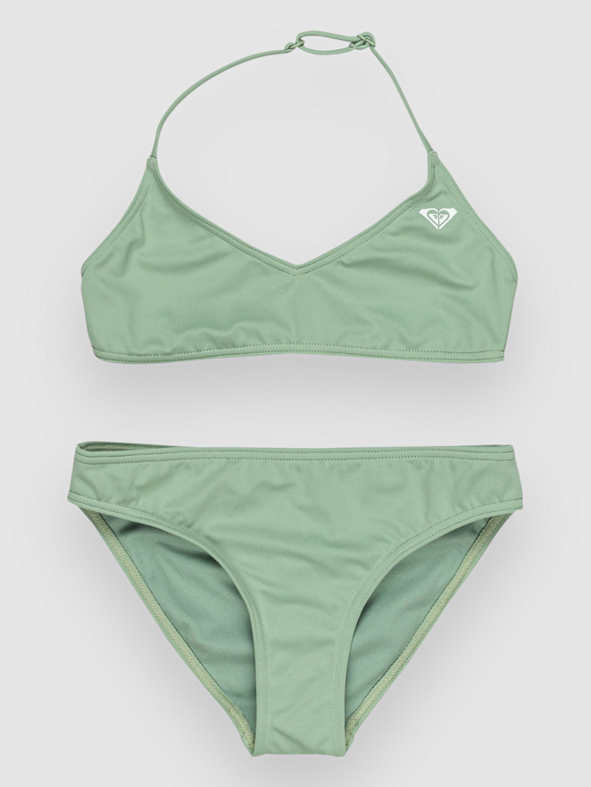 Roxy Solid Active Rg Kids Bikini Set
