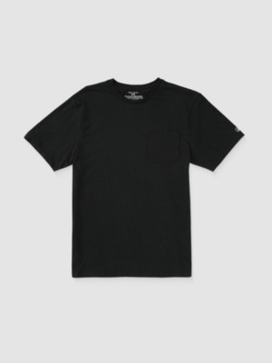 Volcom Solid Shortsleeve Pullovercket T-Shirt black kaufen