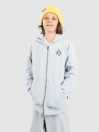 Volcom Bb Iconic Stone Flc Kids Hoddie com fecho