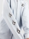 Volcom Bb Iconic Stone Flc Kids Hoddie com fecho