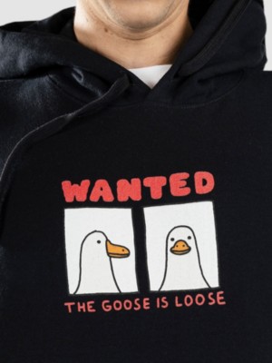 Goose Is Loose Black Hoodie