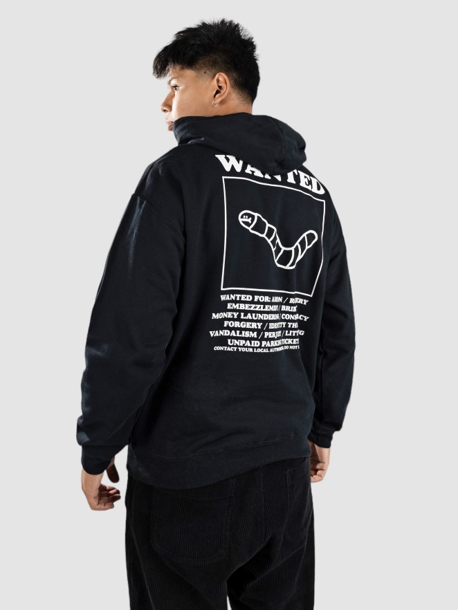 A.Lab Wanted Black Hoodie