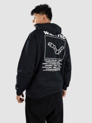 Wanted Black Hoodie