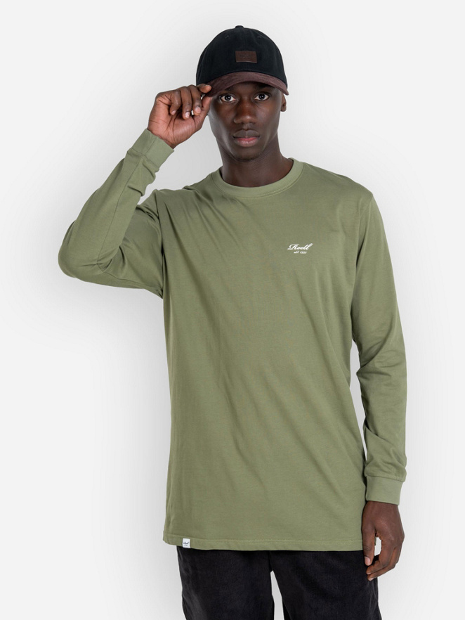 REELL Staple Logo Long Sleeve T-Shirt
