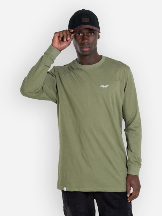 REELL Staple Logo Long Sleeve T-Shirt