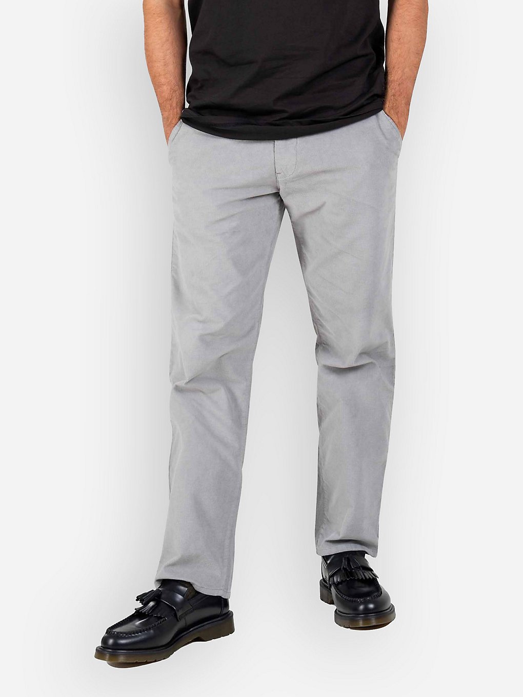 REELL Regular Flex Chino Broek Grijs