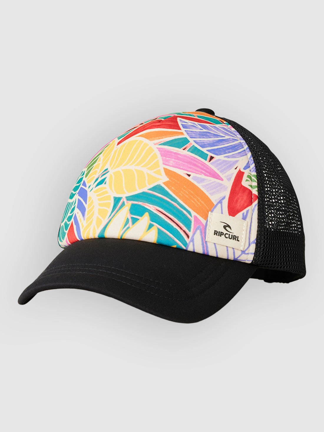 Rip Curl Mixed Yardage Trucker Cap red