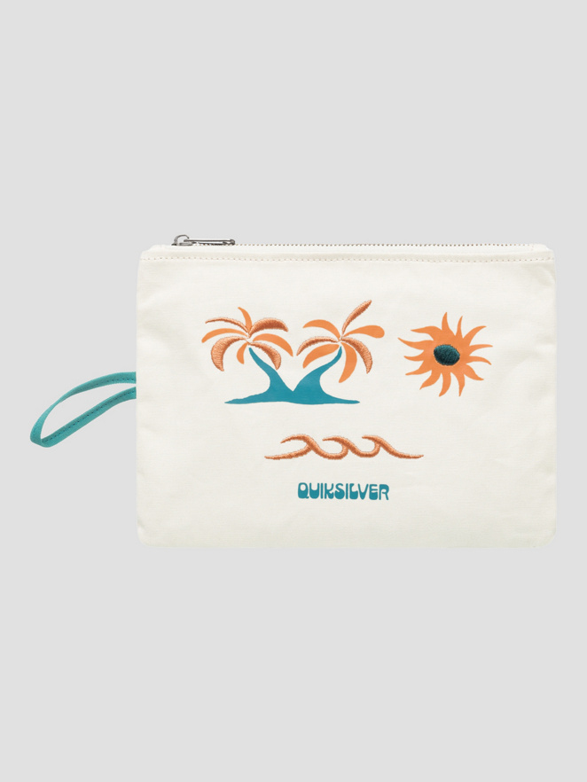 Quiksilver Zip Pocket Pouch Hand Bag