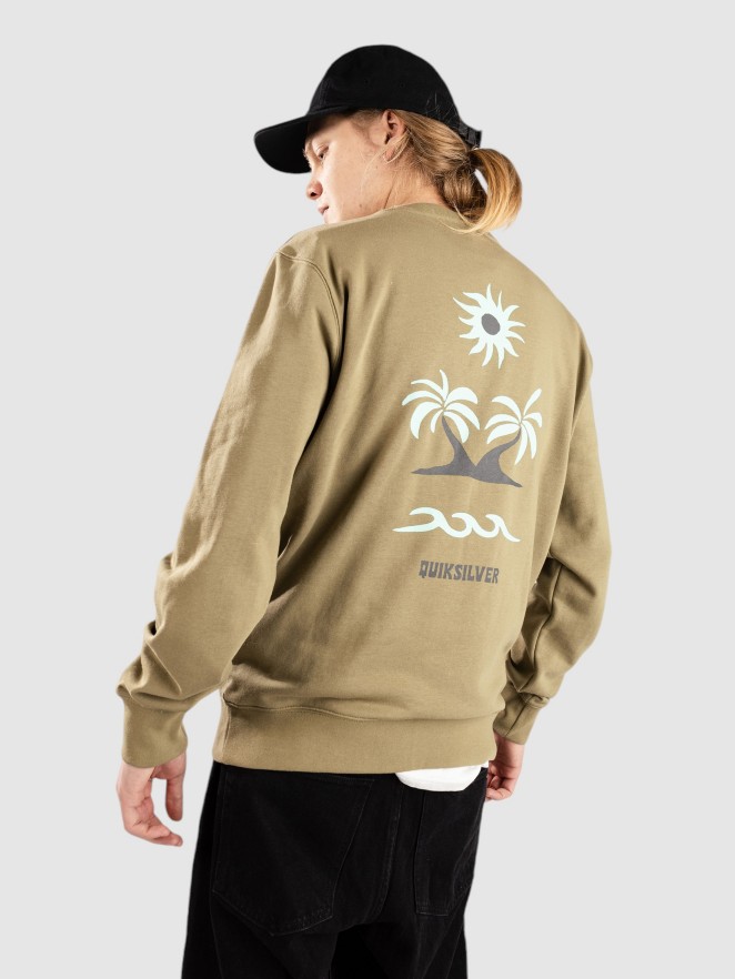 Quiksilver Graphic Mix Crew Sweater