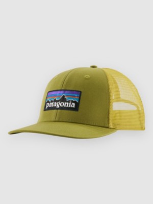 Patagonia P-6 Logo Trucker Cap graze green kaufen